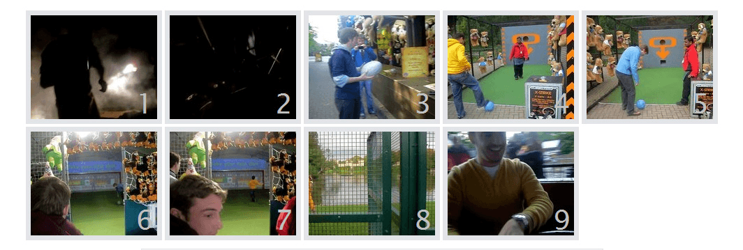 Collage of various activities: sports, social gatherings, and scenic views.